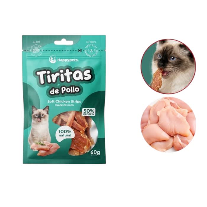 Tiritas Cat De Pollo 60 gr