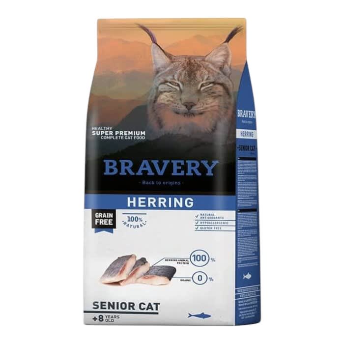 Bravery Gato Herring senior cat 7 kg