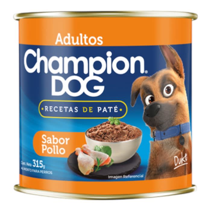 Lata Champion Dog Adulto Pollo 315 g