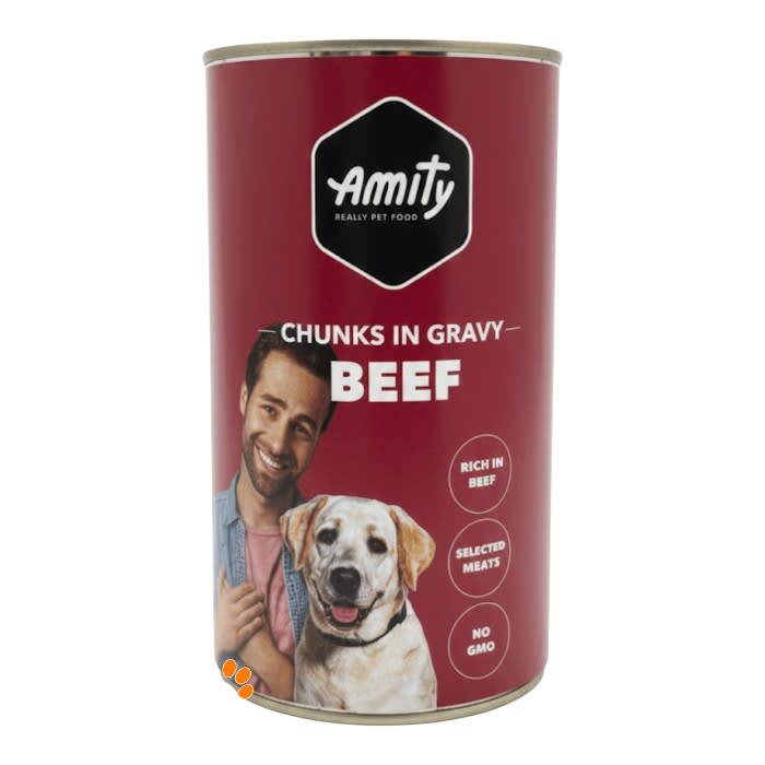 Lata Amity Perro Carne 1.250 g