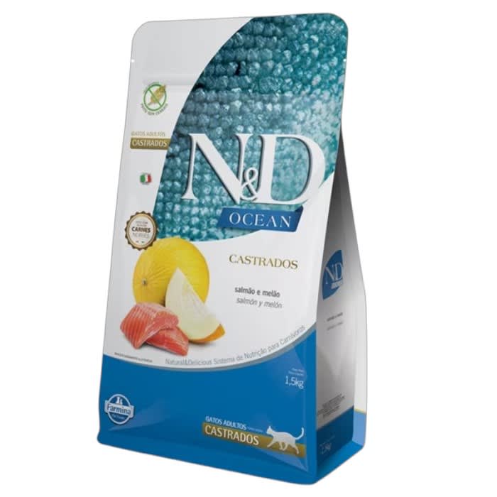 N&D Prime Gato Castrado Salmon 1.5 Kg