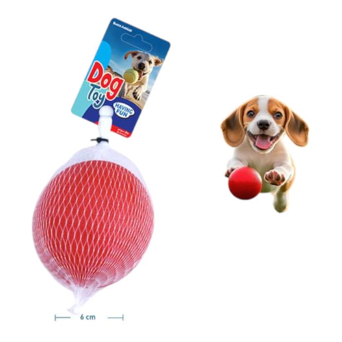 Pelota Roja Dura Pequeña
