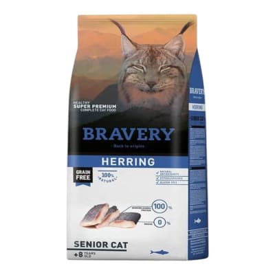 Bravery Gato Herring senior cat 7 kg1