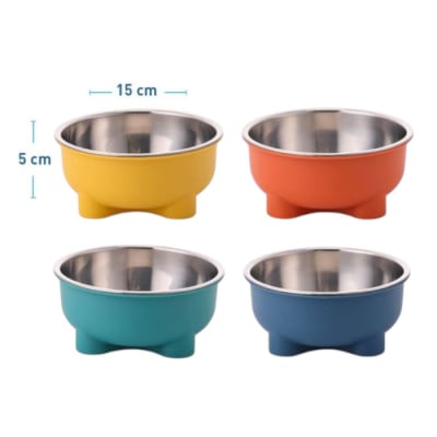 Base plastica con plato inoxidable 15 cm1