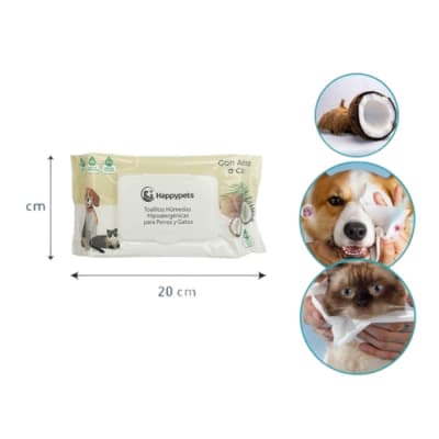 Toallas Humedas Aroma coco 50 U1