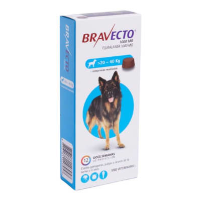 Bravecto Perro 20 a 40kg1