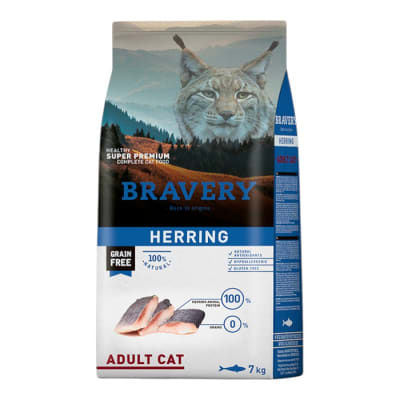 Bravery Herring adul Cat 7 kg1