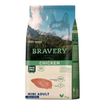 Bravery perro chicken mini adult 7kg1
