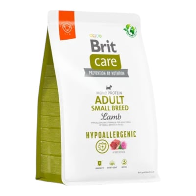 Brit Adult small bred Lamb hypoallergenic 3 kg1