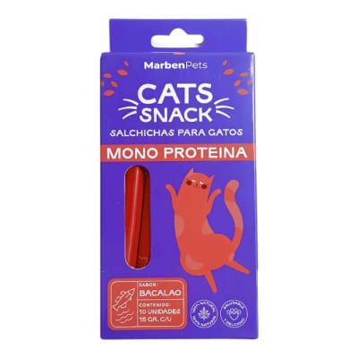 Salchichas para Gatos Marben Pets 10u 15 gr c/u1