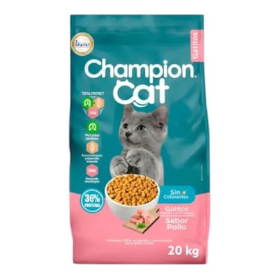 Champion cat gatito pollo 20 kg1