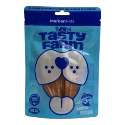 Tirita de salmon 100gr Marben pets1