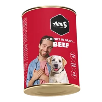 Lata Amity Perro Carne 415 g1