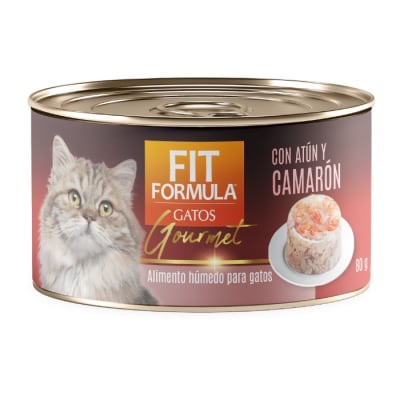 Lata Fit Formula Gourmet Atun Camaron 80 g1