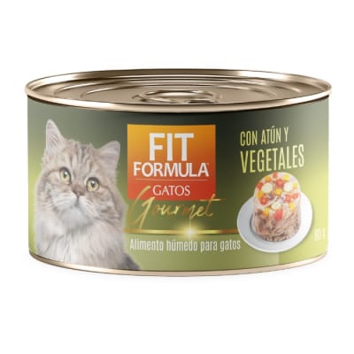Lata Fit Formula Gourmet Atun Vegetal 80 g1
