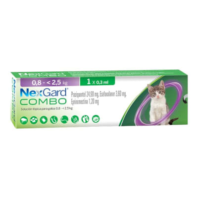 Nexgard Combo 0,8 a 2,51