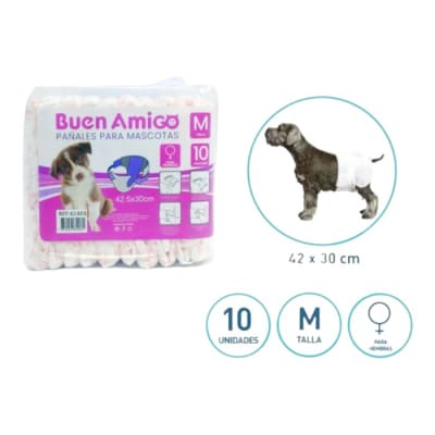 Pañales Hembra Talla m1
