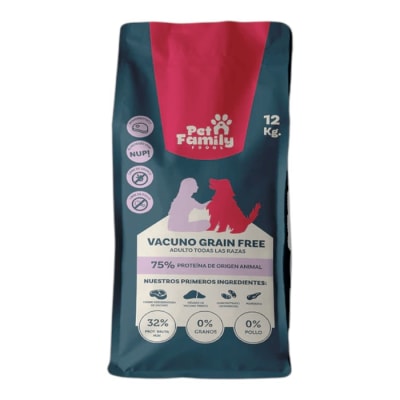 Pet family grain free 12 kg1