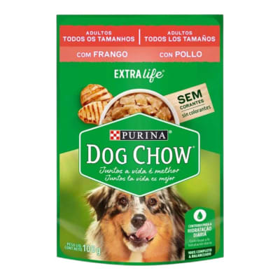 Sachet Dog Chow Pollo 100 g1