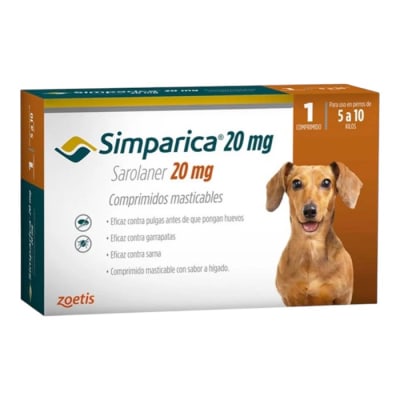 Simparicas 1comp. 5 a 101