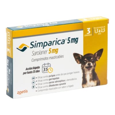 Simparicas 3comp. 1.3 a 2.51