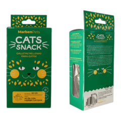 Galletas Cat Snack Marben Rellena 80 g