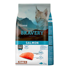 Bravery Gato Kitten salmon 2 kg