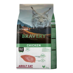 Bravery Gato chicken adulto 2 kg