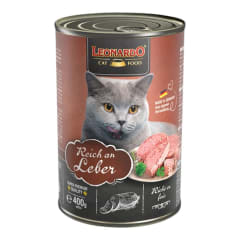 Lata Leonardo 400Gr Higado