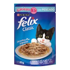 Sachet Felix Gatito Pescado 85 g
