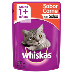 Sachet Whiskas Carne 85 g