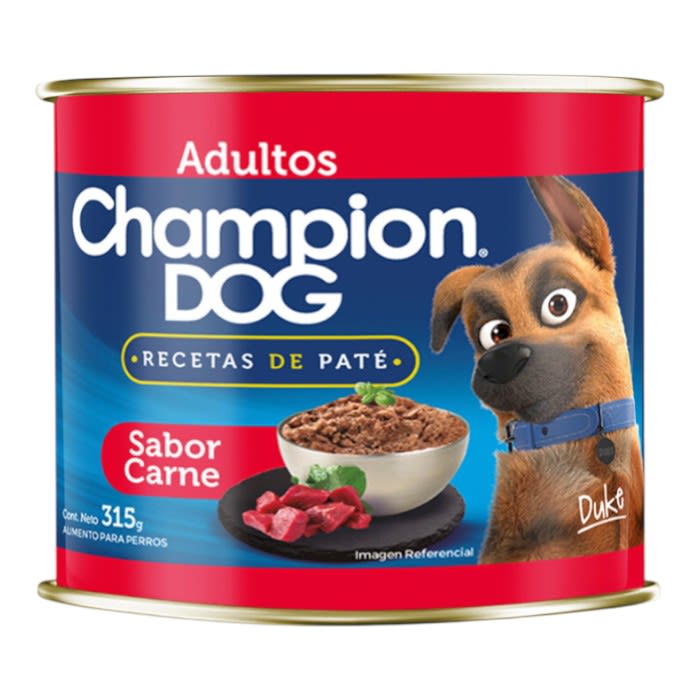 Lata Champion Dog Adulto Carne 315 g