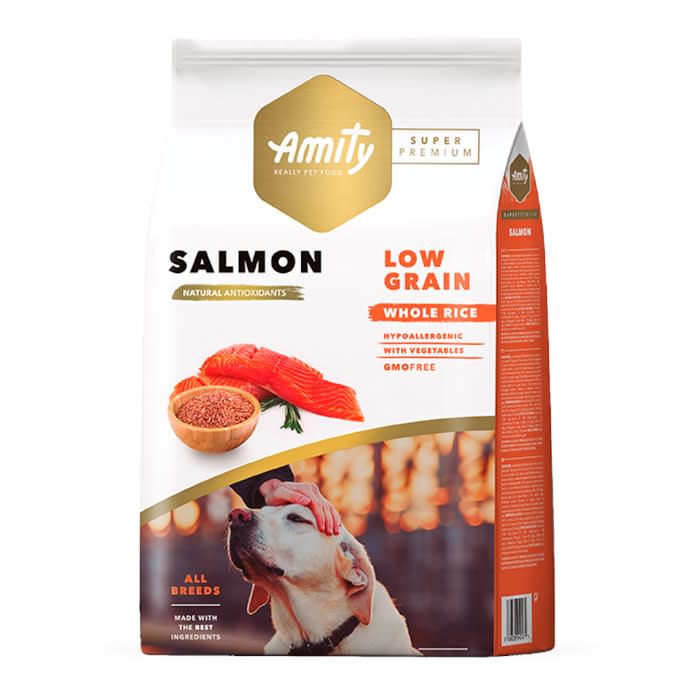 Amity perro salmon 4 k g