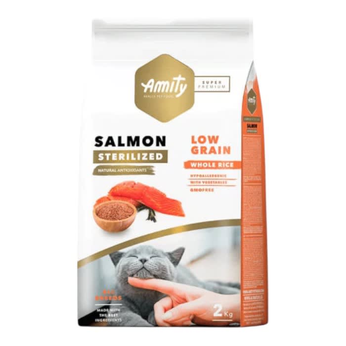 Amity adult cat sterilized salmon 2 kg