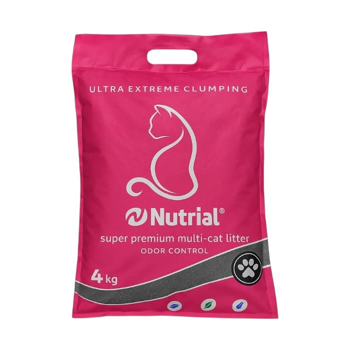 Arena Nutrial 4 kg Carbon Activado