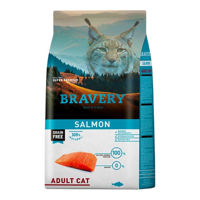 Bravery Gato salmon adult cat 7 kg