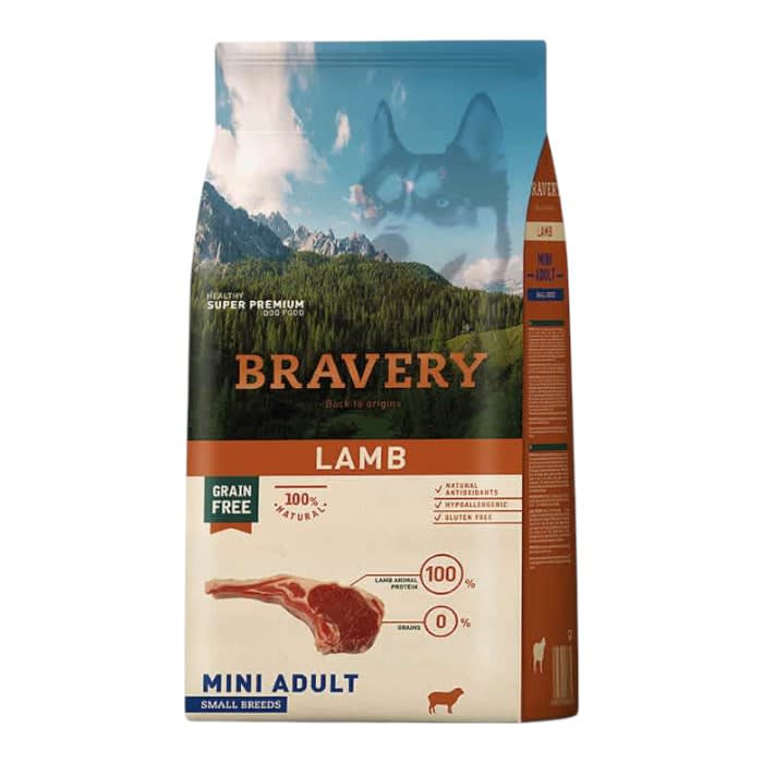 Bravery perro Cordero mini adulto 7kg