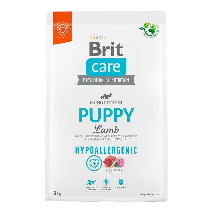 Brit Puppy lamb hypoallergenic 3 kg