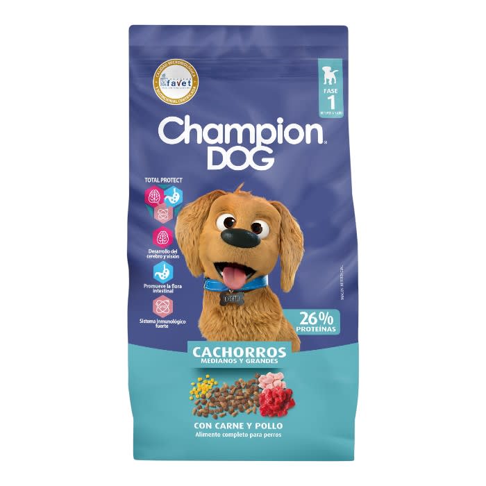 Champion dog cachorro 18 kg