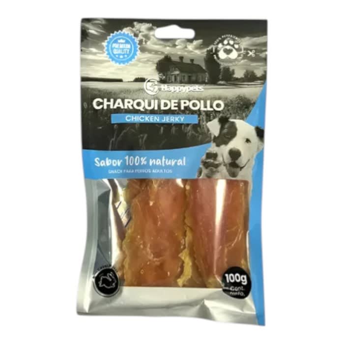 Charqui De Pollo Happypets 100 g