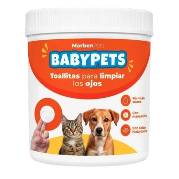 Toallitas para limpiar ojos 50u Marbenpets