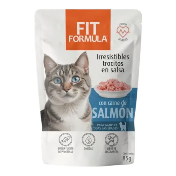 Pouch Fit formula gato Carne de Salmon 85 g