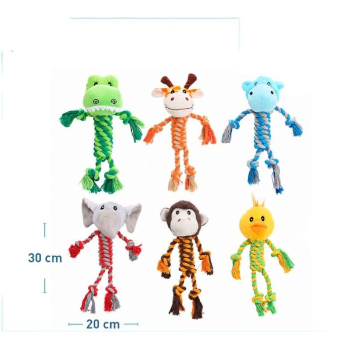Peluche + Cuerda Animales