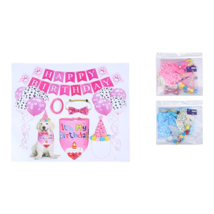 Set Cumpleaños Mascotas