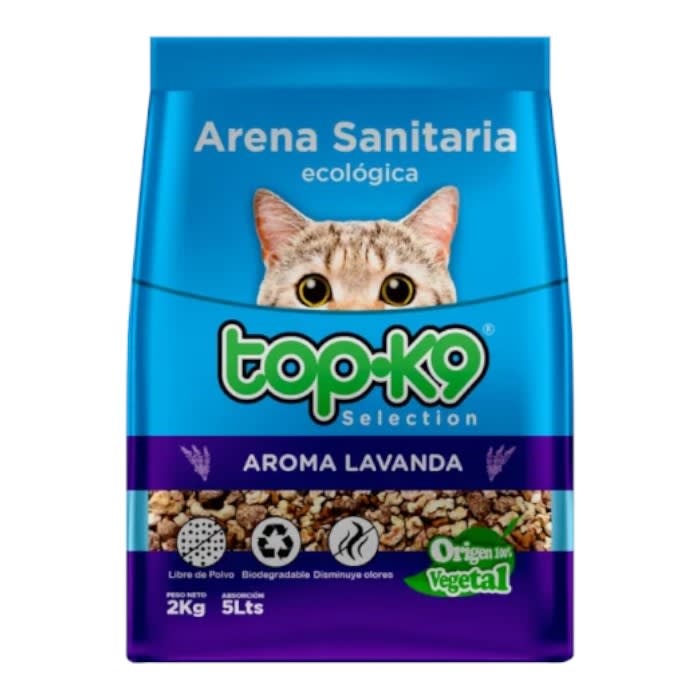 Arena top k9 Lavanda ecologica 2 kg