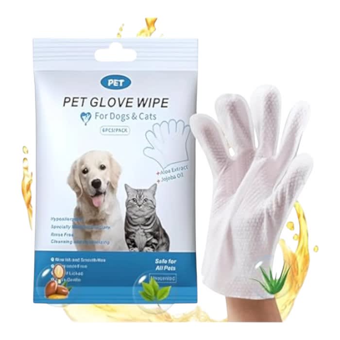 Guante Limpieza Aloe Vera y Aceite De Jojoba