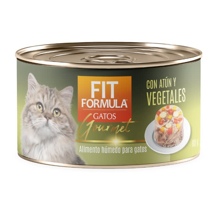 Lata Fit Formula Gourmet Atun Vegetal 80 g