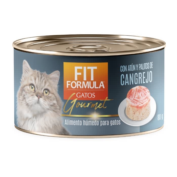 Lata Fit Formula Gourmet Atun Cangrejo 80 g