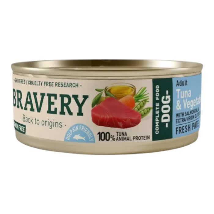 Lata Bravery Atun y Vegetables 80 g