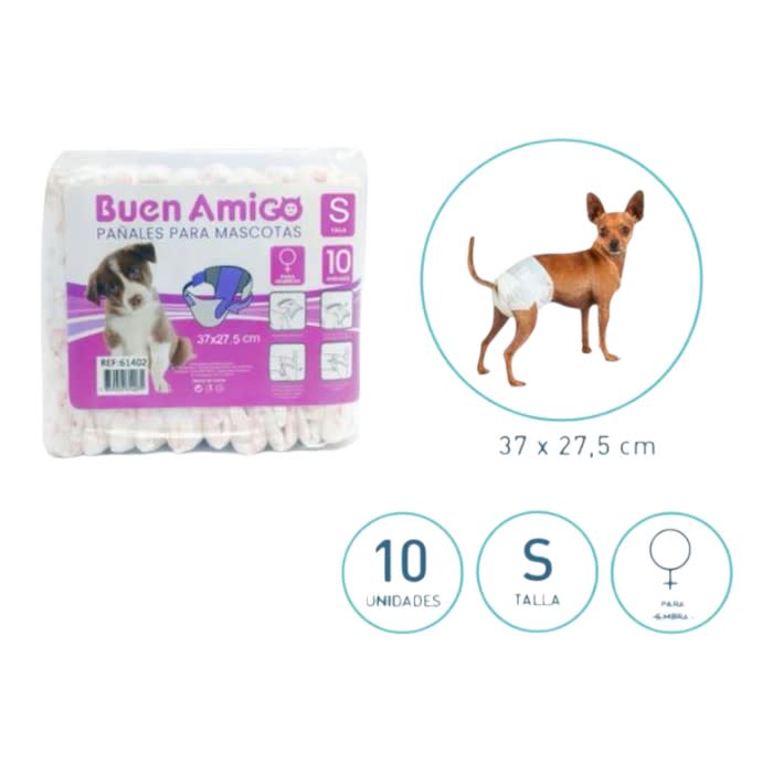 Pañales Hembra Talla s